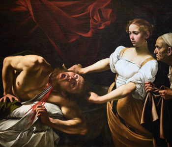 Judit decapitando a Holofernes 350 x 300